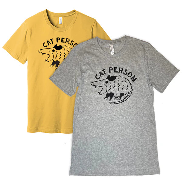 CA Cat Person Shirt (Gray)