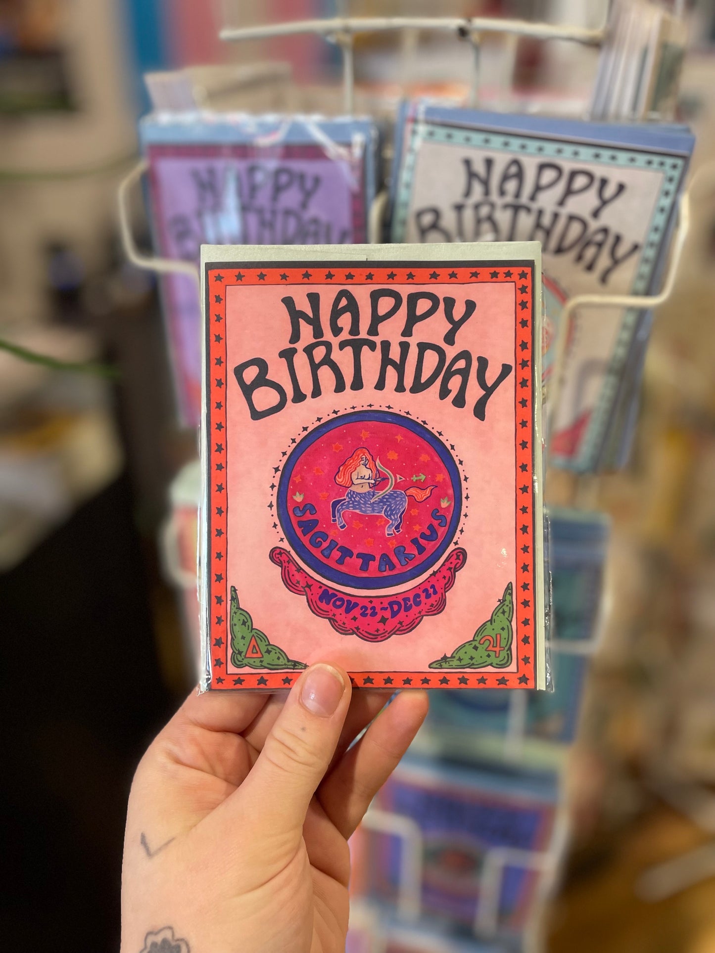 IM Zodiac Birthday Card