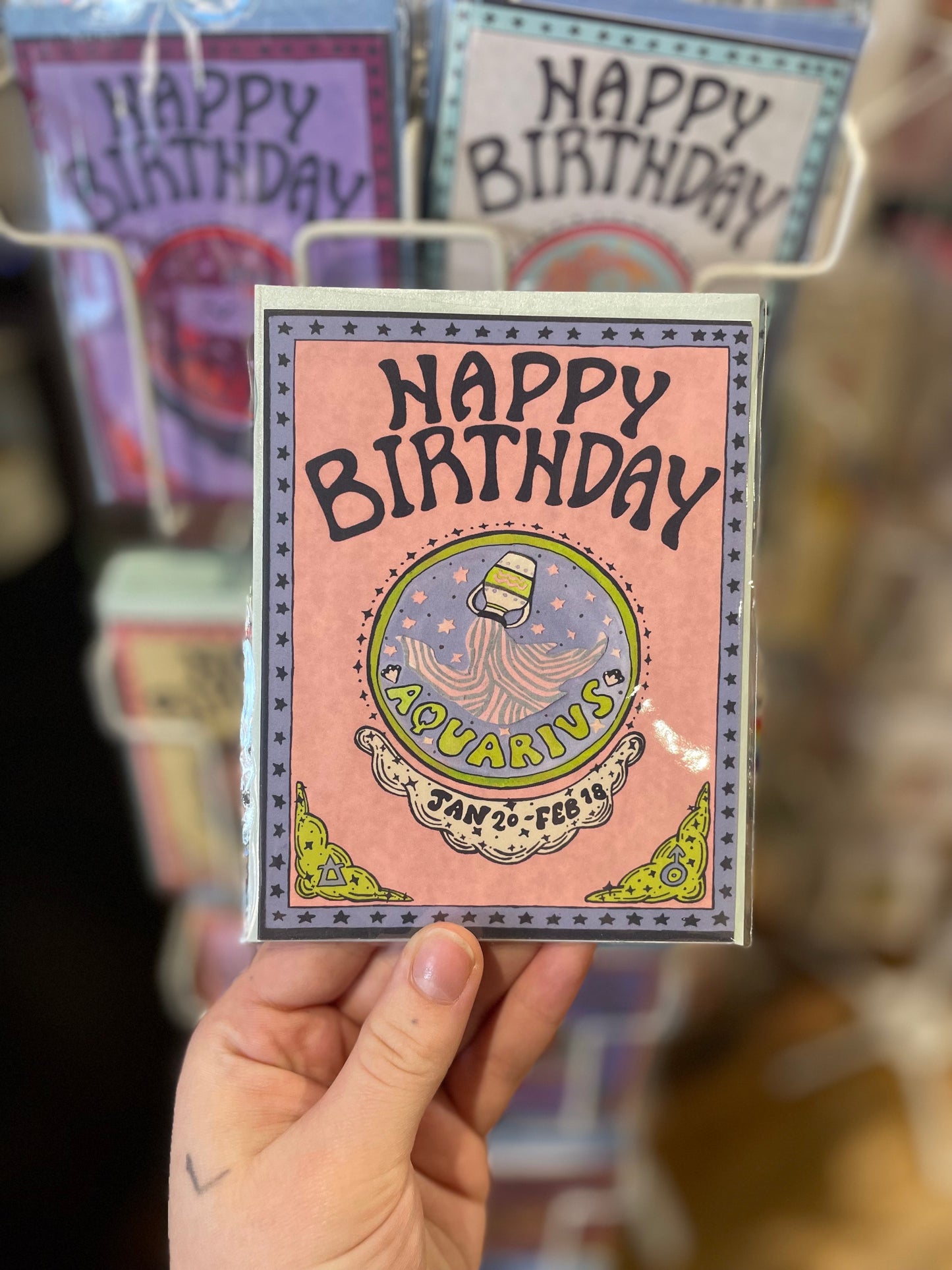 IM Zodiac Birthday Card