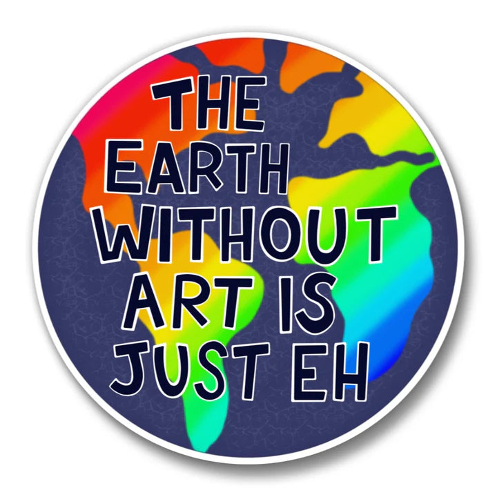 FG Earth Without Art Magnet