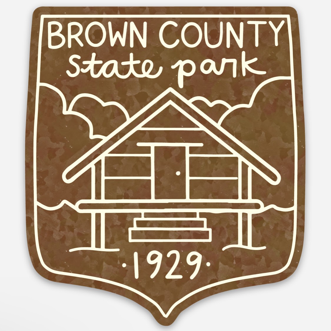 State Park Stickers by Jean Elise