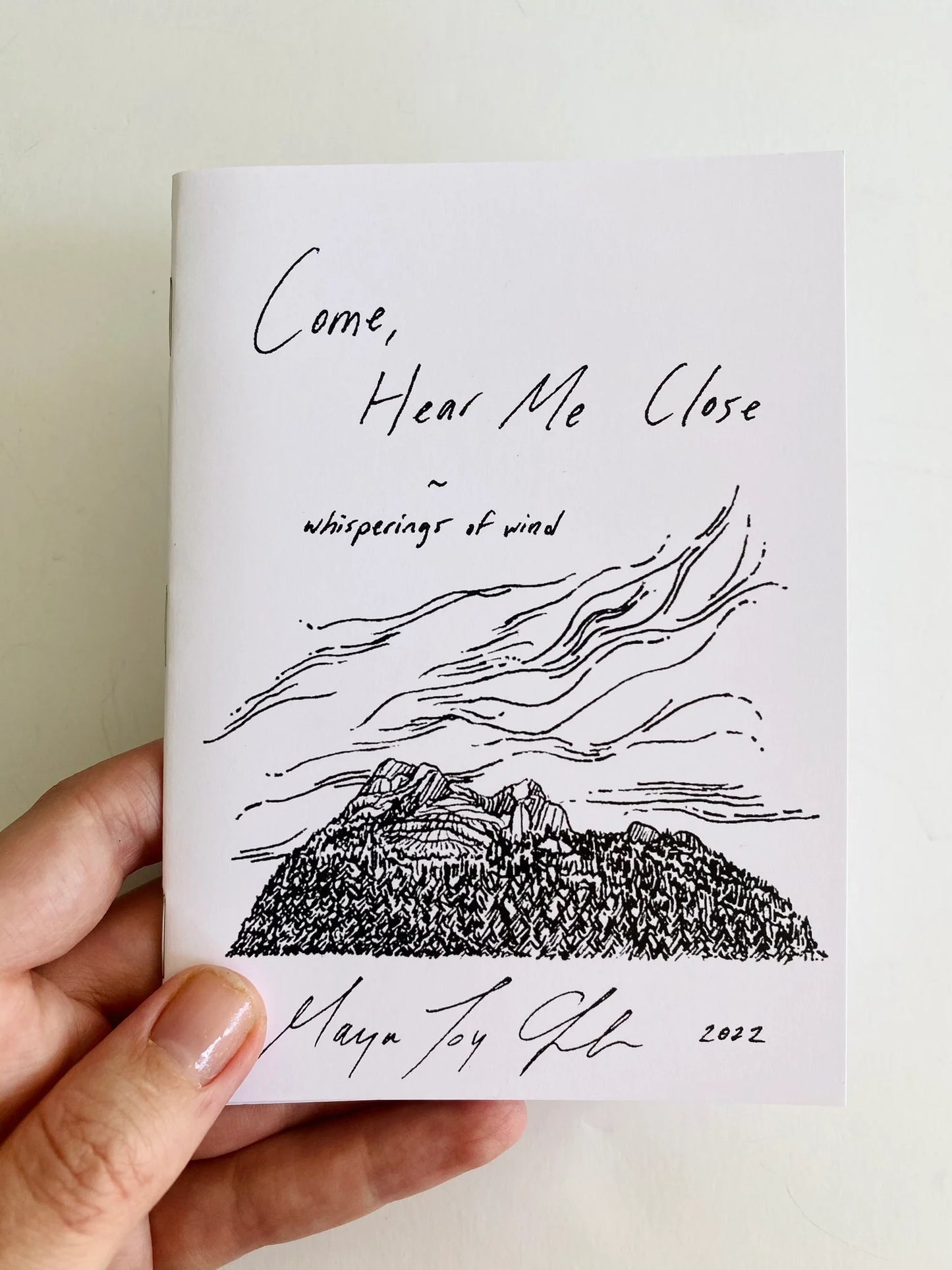 MJ Come Here Me Close ~ Poem Zine