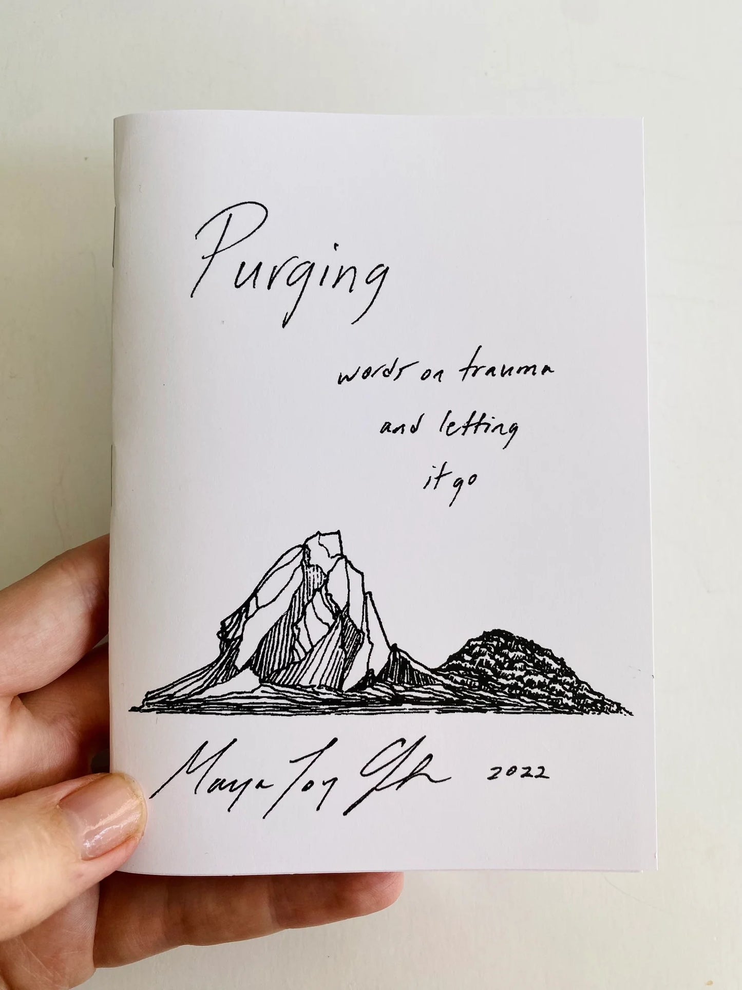 MJ Purging ~ Poem Zine