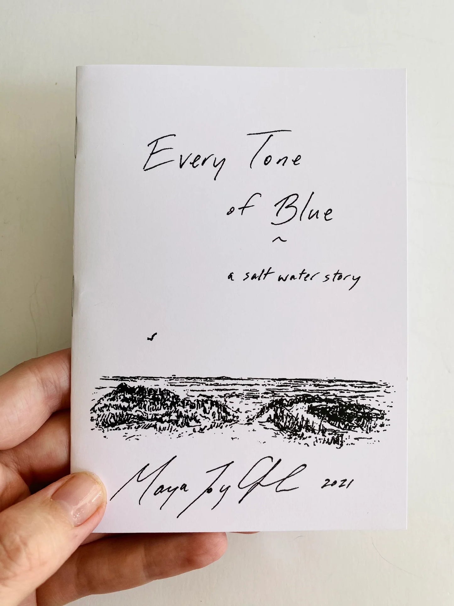 MJ Every Tone Of Blue ~ Poem Zine