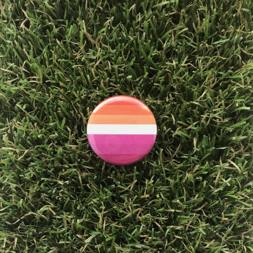 Pride Flag Pin - Double Denim Dude