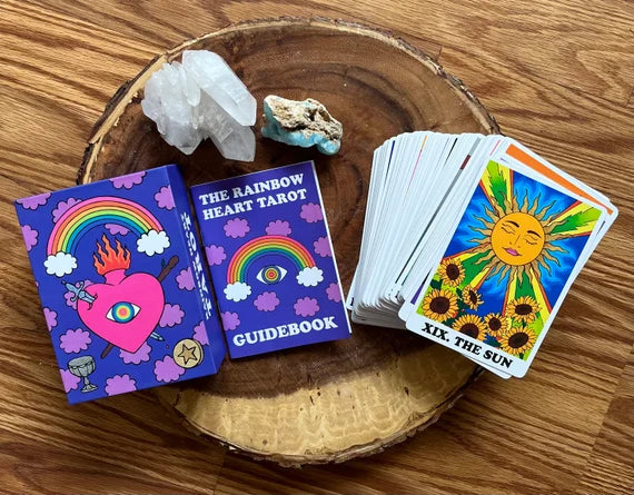 CC Rainbow Heart Tarot