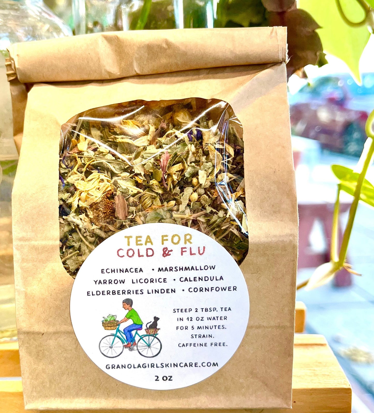 Herbal Teas- Kraft Paper Bag