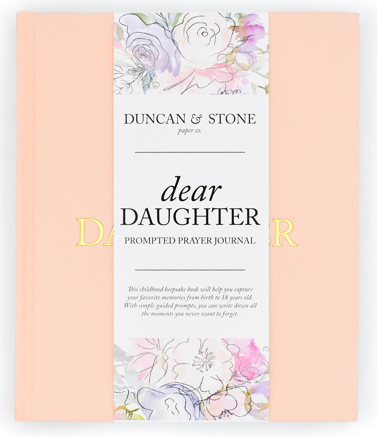 CC Dear Daughter Childhood Keepsake Book | Mother's Day Gift