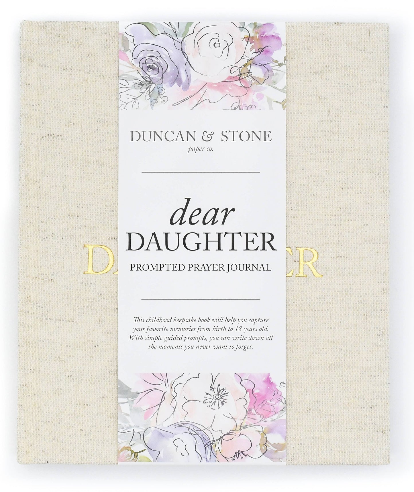 CC Dear Daughter Childhood Keepsake Book | Mother's Day Gift