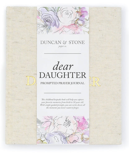 CC Dear Daughter Childhood Keepsake Book | Mother's Day Gift