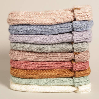 CC Winter Gloves Cable Knit Mittens with Fleece Lined