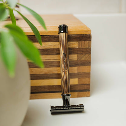 CC Bamboo Stainless Steel Safety Razor | Christmas Bestseller