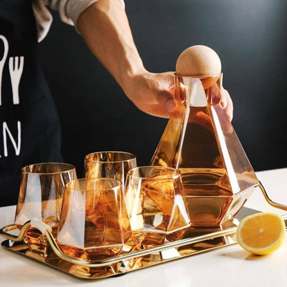 CC Glass Drinkware 5-Piece Set