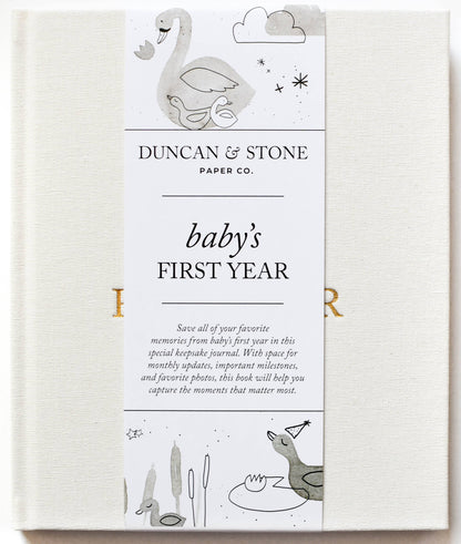 CC Baby's First Year Memory Book & Photo Album | Mother's Day