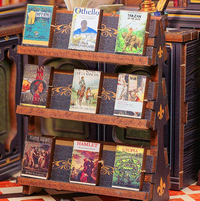 CC DIY Book Nook Kit: Owl Bookstore