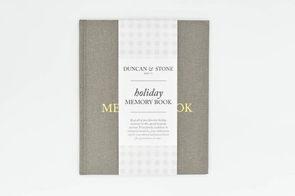 CC Holiday Memory Book & Family Keepsake | Christmas Gift