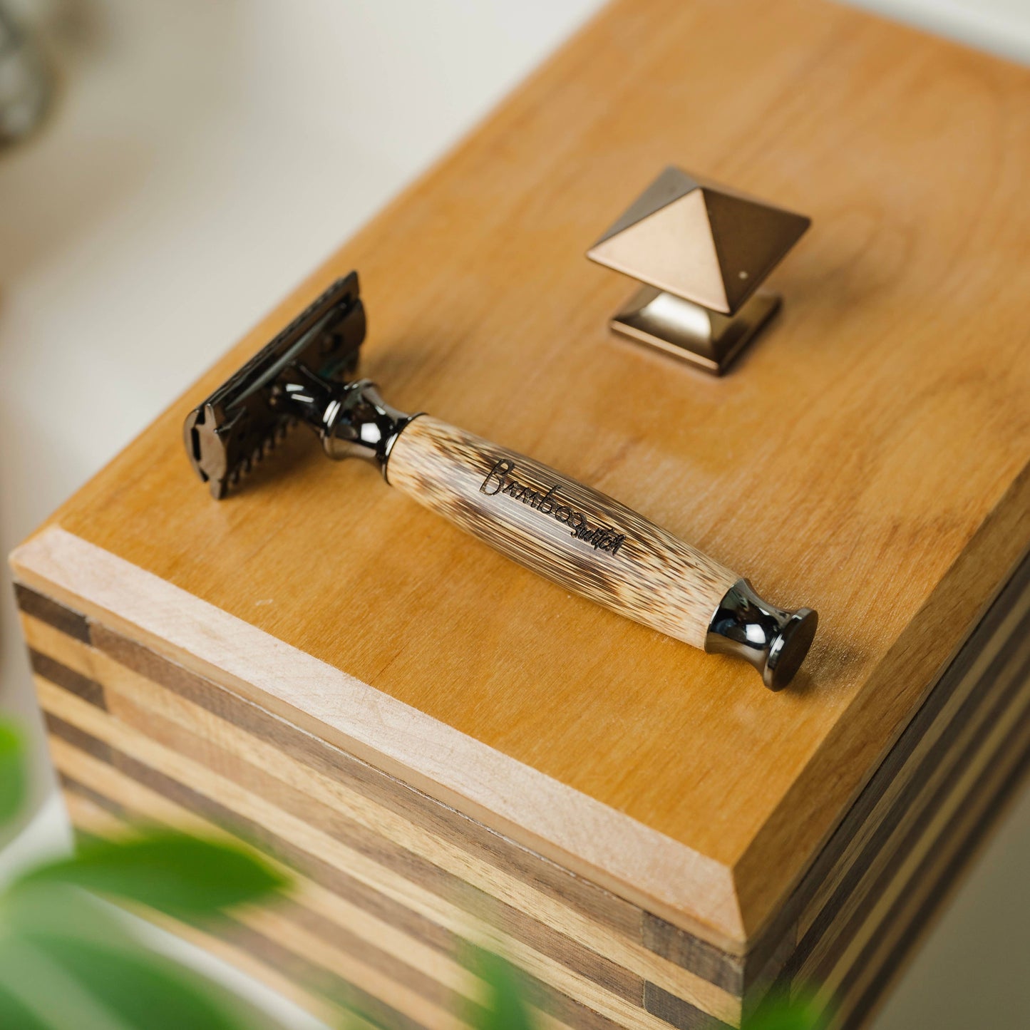 CC Bamboo Stainless Steel Safety Razor | Christmas Bestseller