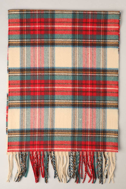 CC Softer Than Cashmere Tartan Plaid Muffler Scarf