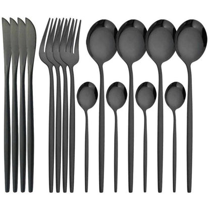 CC 16-pc Stainless Steel Cutlery Set | Flatware | Silverware