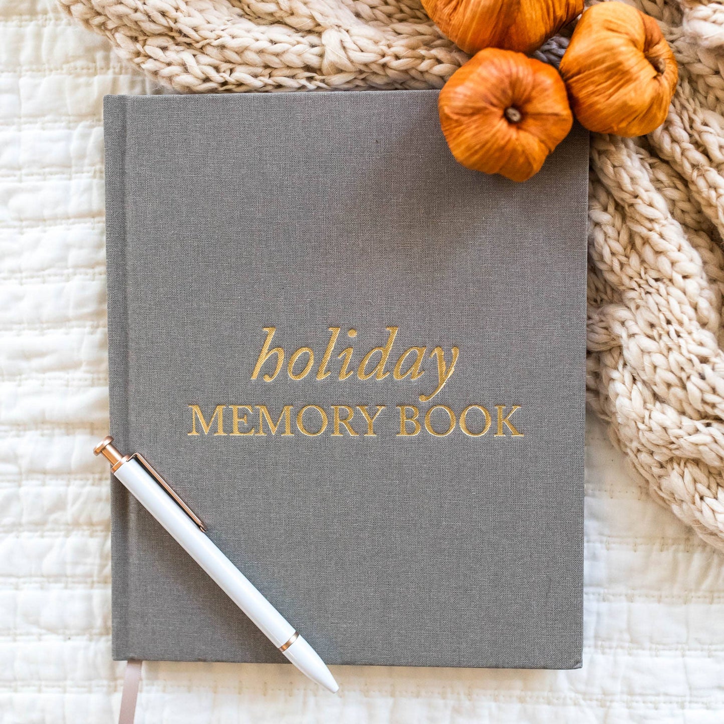 CC Holiday Memory Book & Family Keepsake | Christmas Gift