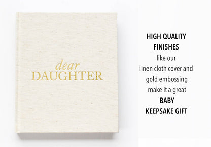 CC Dear Daughter Childhood Keepsake Book | Mother's Day Gift