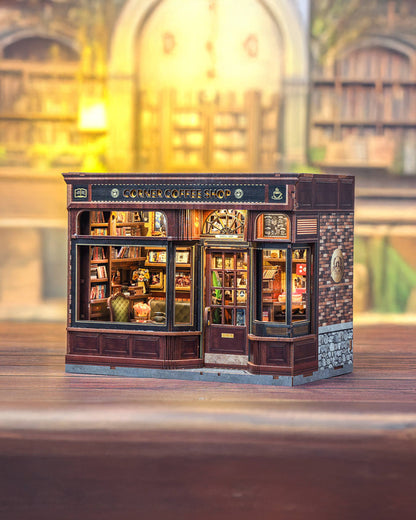 CC DIY Book Nook Kit: Corner Coffee Shop
