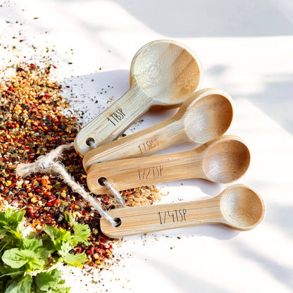 CC Bamboo Teaspoon Measuring Set | Christmas Gift Bestseller
