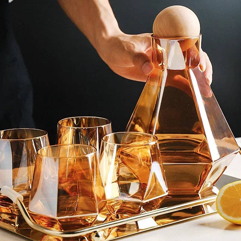 CC Glass Drinkware 5-Piece Set