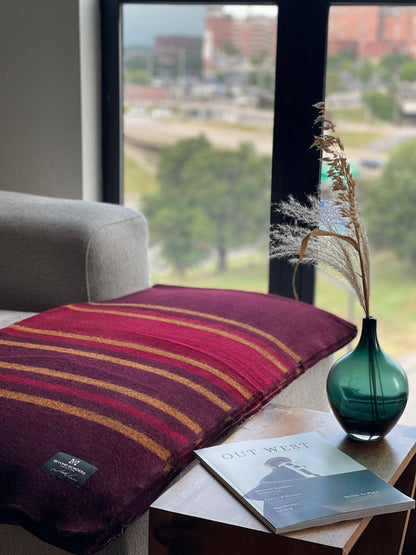 CC Tierra Blanket - Redwood | Fall Decor