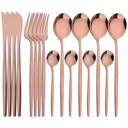 CC 16-pc Stainless Steel Cutlery Set | Flatware | Silverware