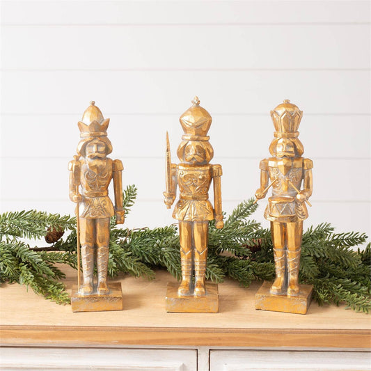 CC Christmas Gold Nutcrackers (Pk/06 Ast)