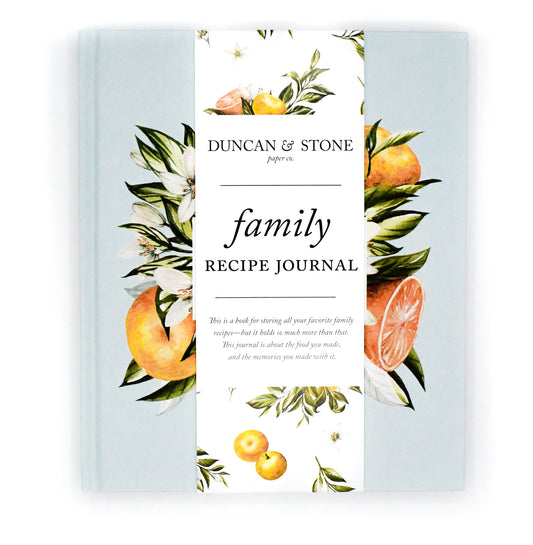 CC Family Recipe Book & Keepsake Journal | Christmas Gift