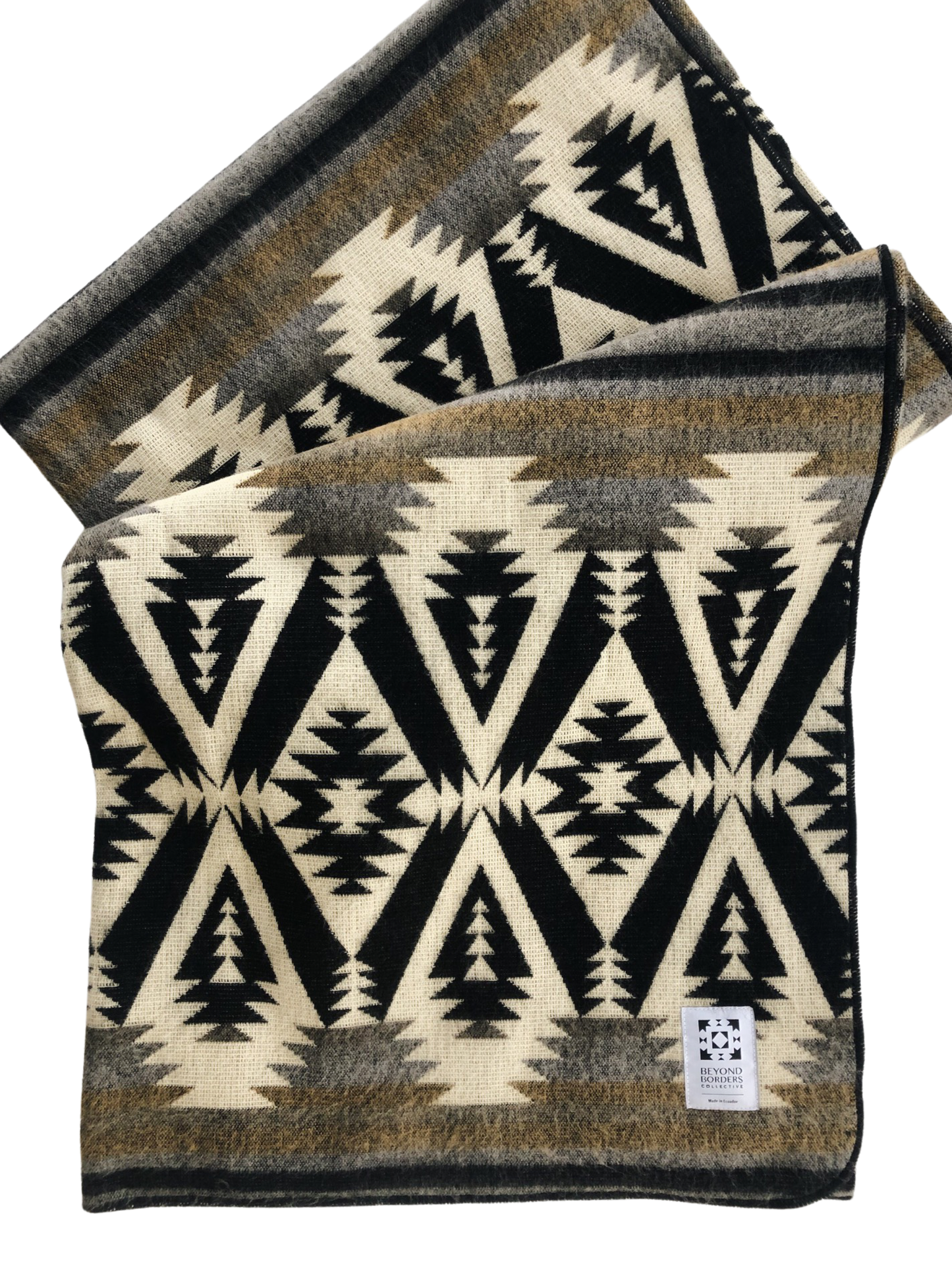 CC Quichua Blanket - Onyx Black | Fall Decor