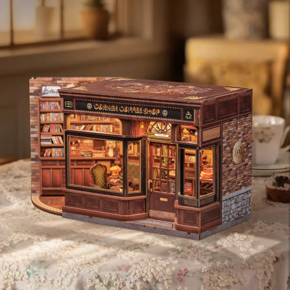 CC DIY Book Nook Kit: Corner Coffee Shop