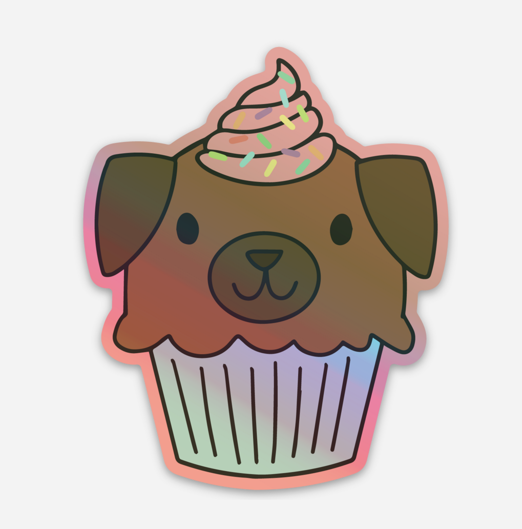 Pupcake Sticker