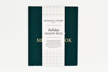 CC Holiday Memory Book & Family Keepsake | Christmas Gift