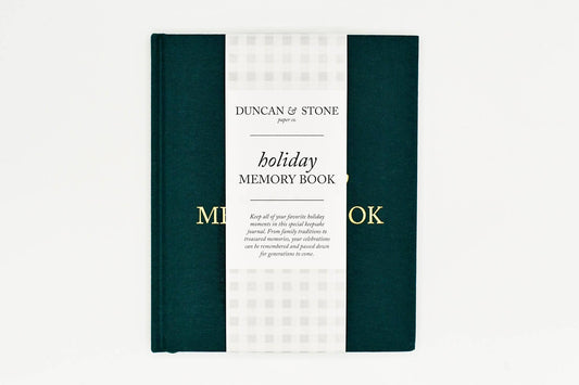 CC Holiday Memory Book & Family Keepsake | Christmas Gift