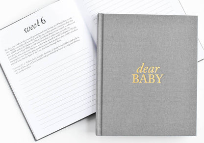 CC Dear Baby: A Pregnancy Prayer Journal & Memory Book for Moms
