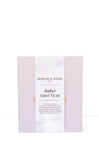 CC Baby's First Year Memory Book & Photo Album | Mother's Day