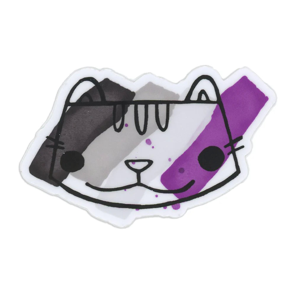 CA Rainbow Cat Stickers