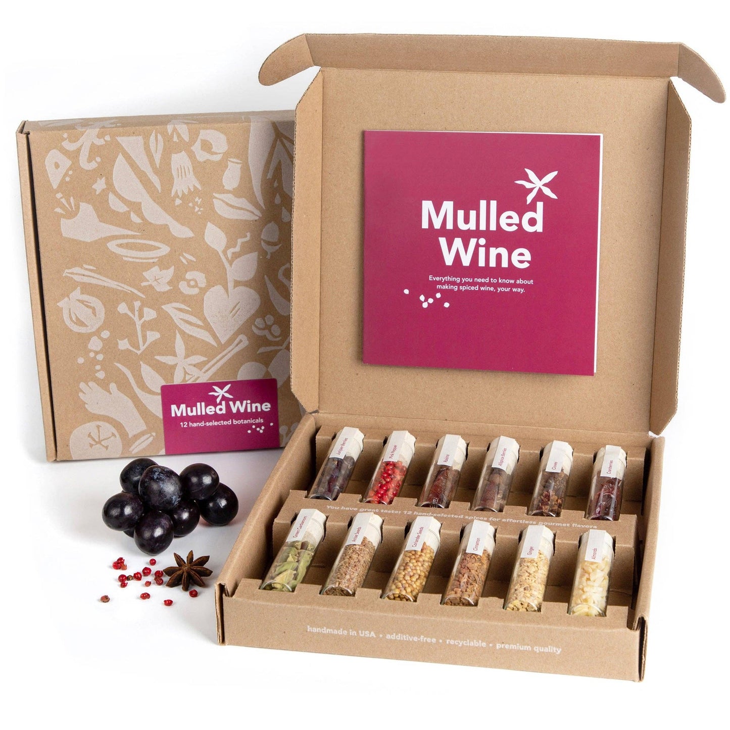 CC Mulled Wine Kit - Holiday Spiced Wine Mix