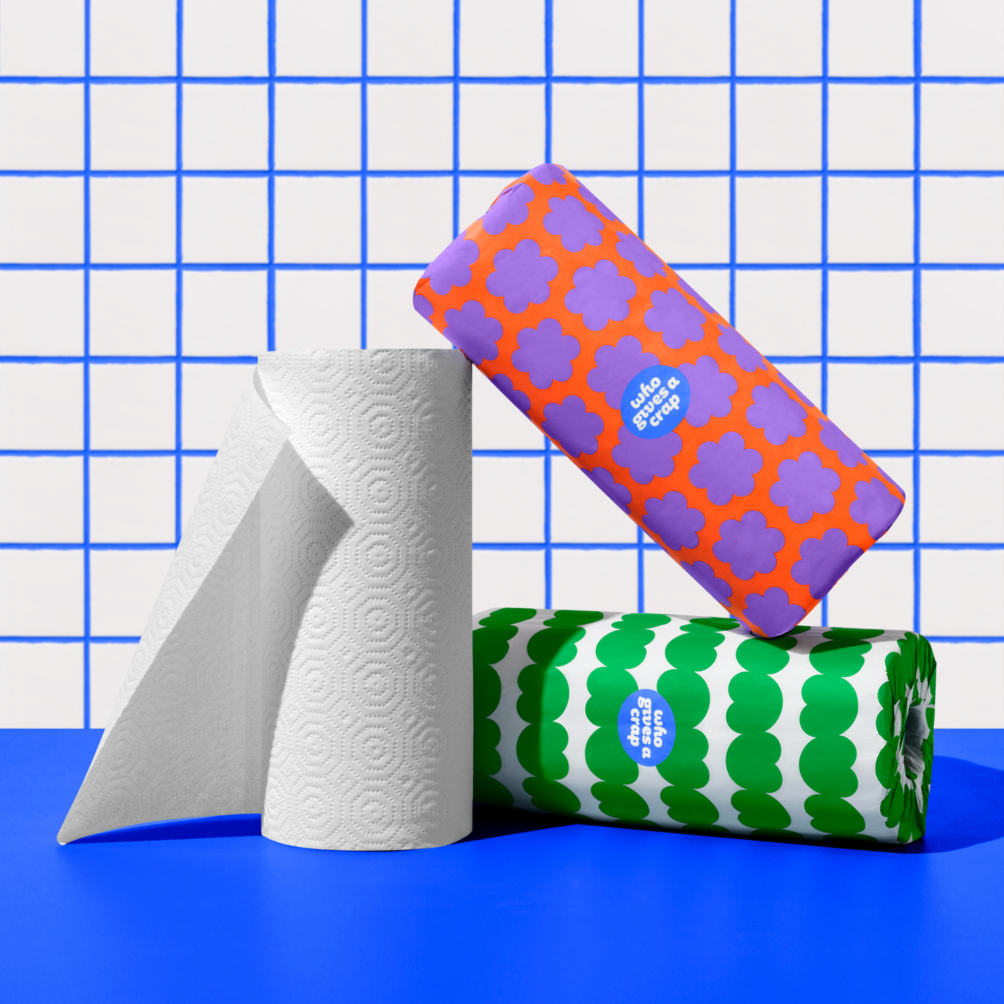 CC 100% Recycled Paper Towels - 12 rolls