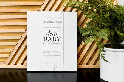 CC Dear Baby: A Pregnancy Prayer Journal & Memory Book for Moms