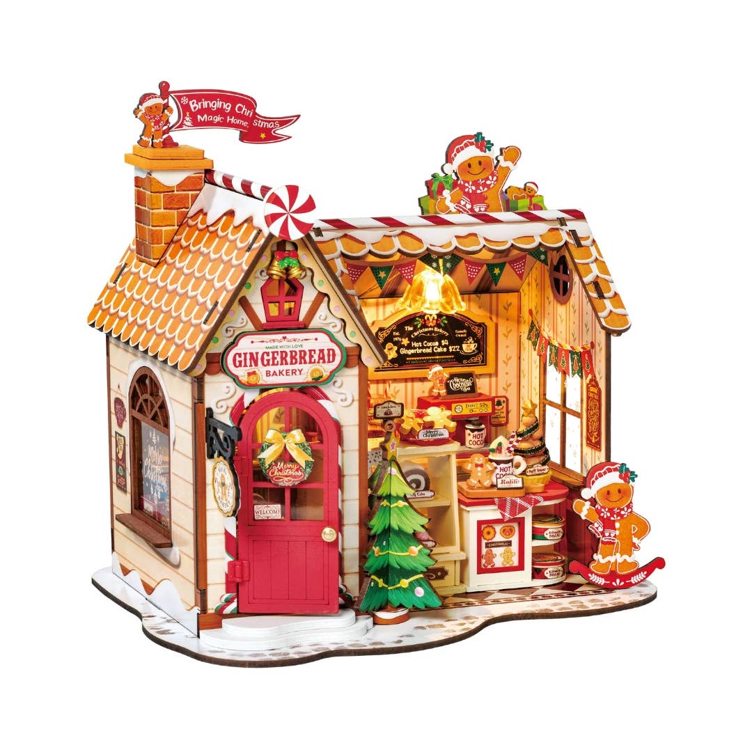 CC DIY Miniature House Kit: Gingerbread House