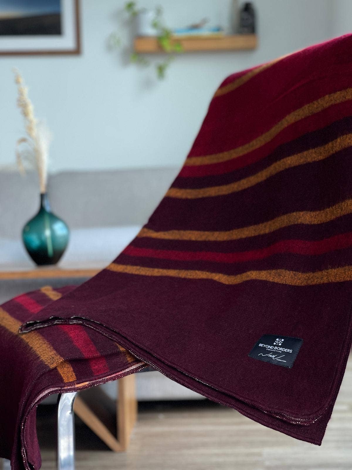 CC Tierra Blanket - Redwood | Fall Decor