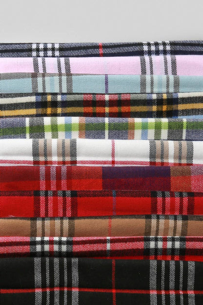 CC Giant Check Cashmere Feel Muffler Scarf