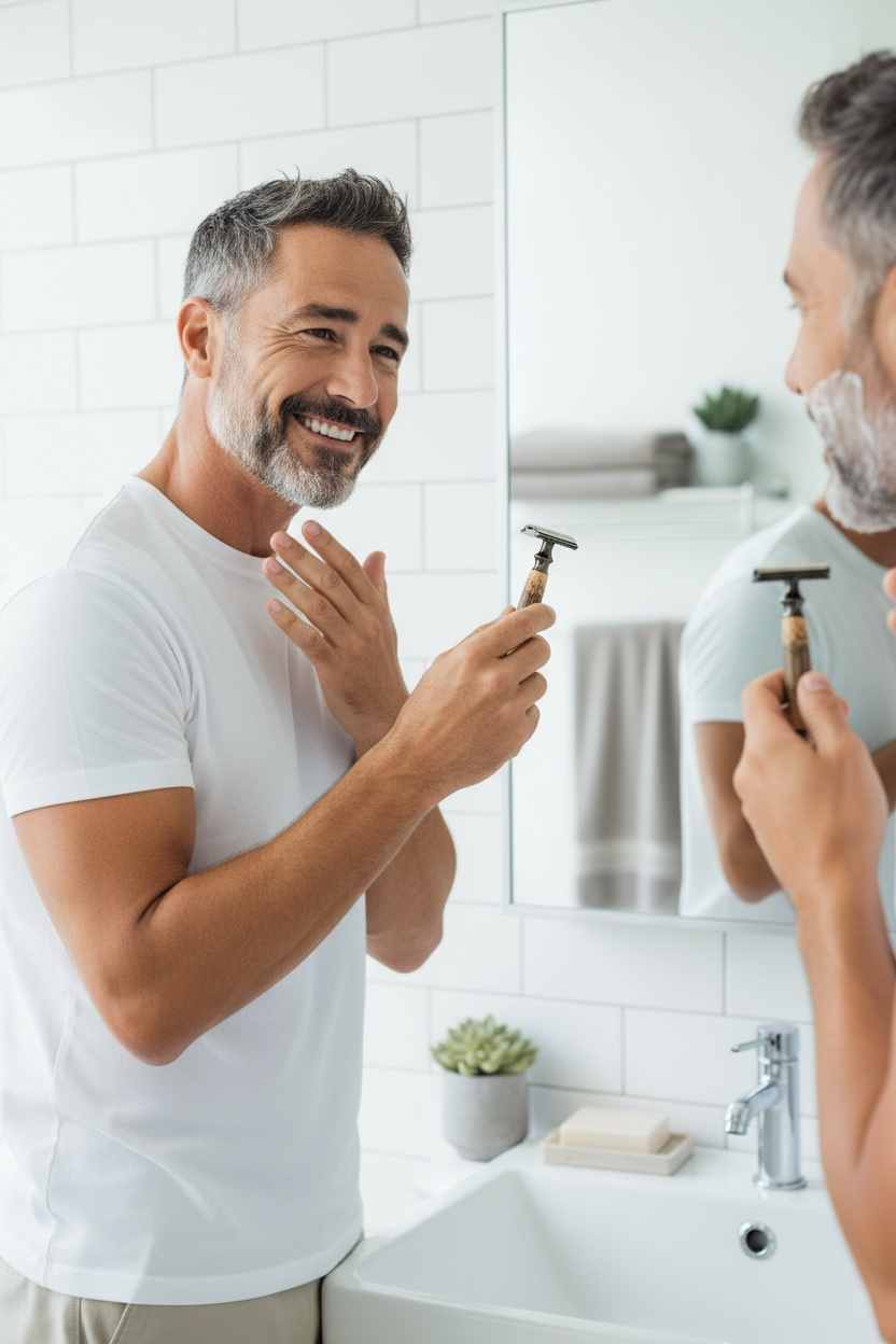 CC Bamboo Stainless Steel Safety Razor | Christmas Bestseller