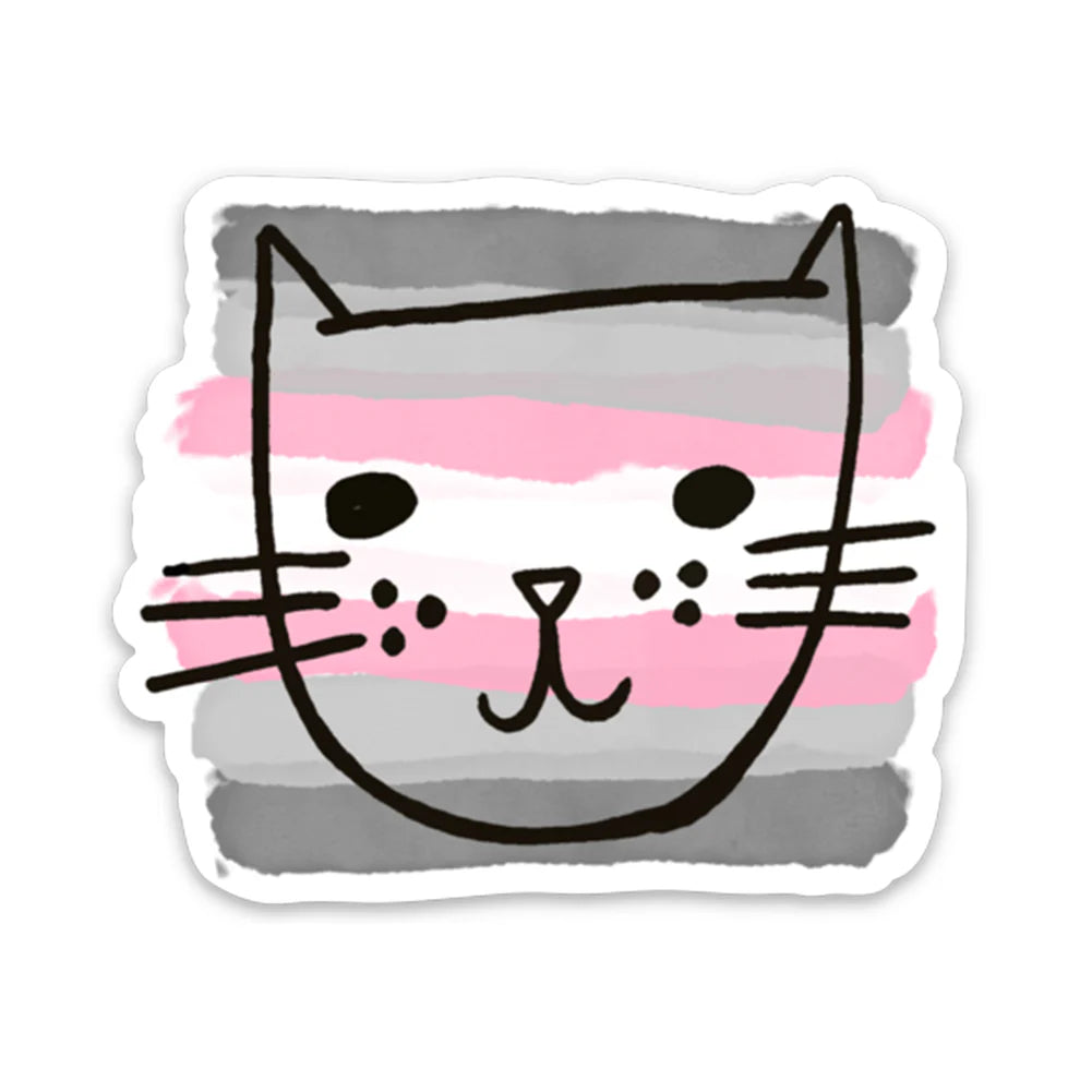 CA Rainbow Cat Stickers