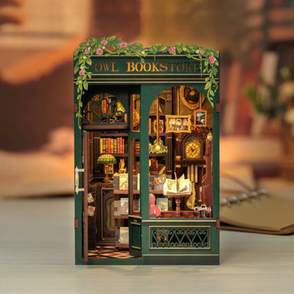 CC DIY Book Nook Kit: Owl Bookstore