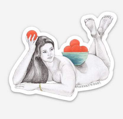 AEA Anna Erwin Sticker - Assorted